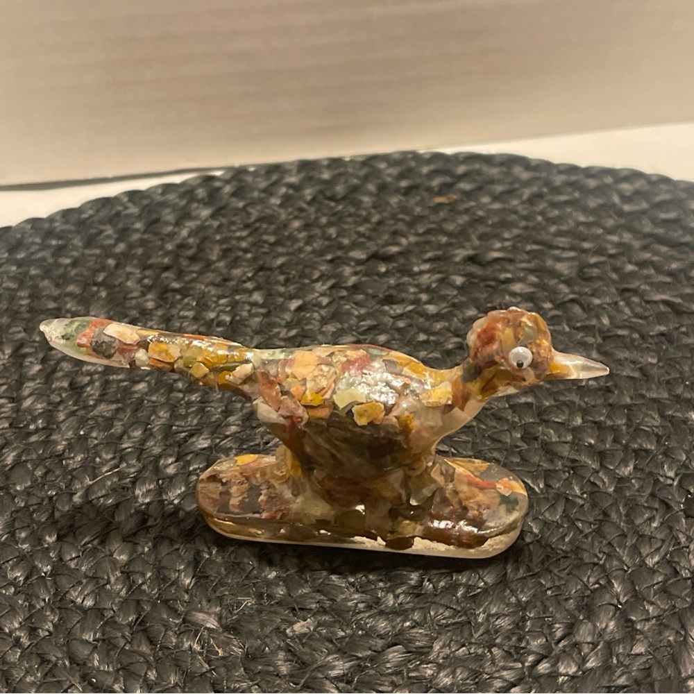 Vintage Multicolor road runner Figurine